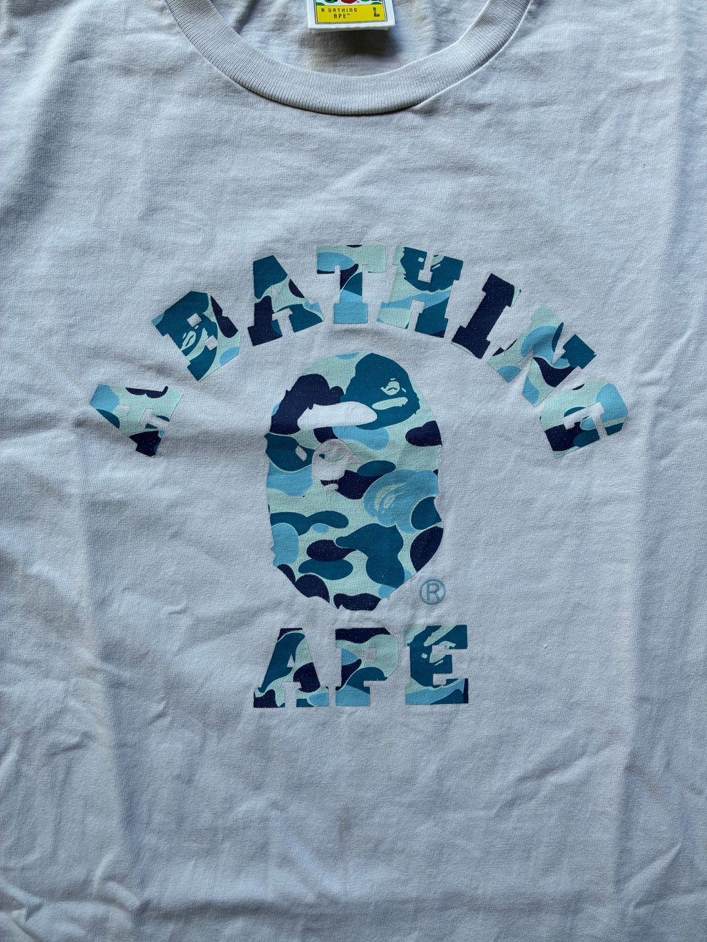 Camo Bape Tee (L)