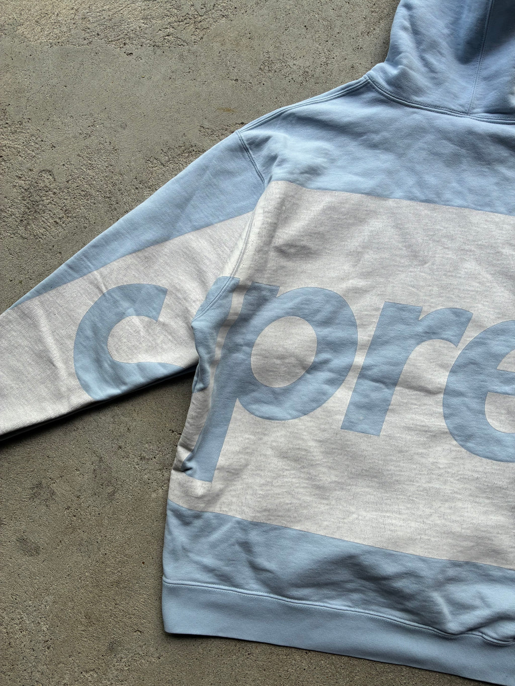 Supreme “BIG LOGO” Hooded Hoodie (L)