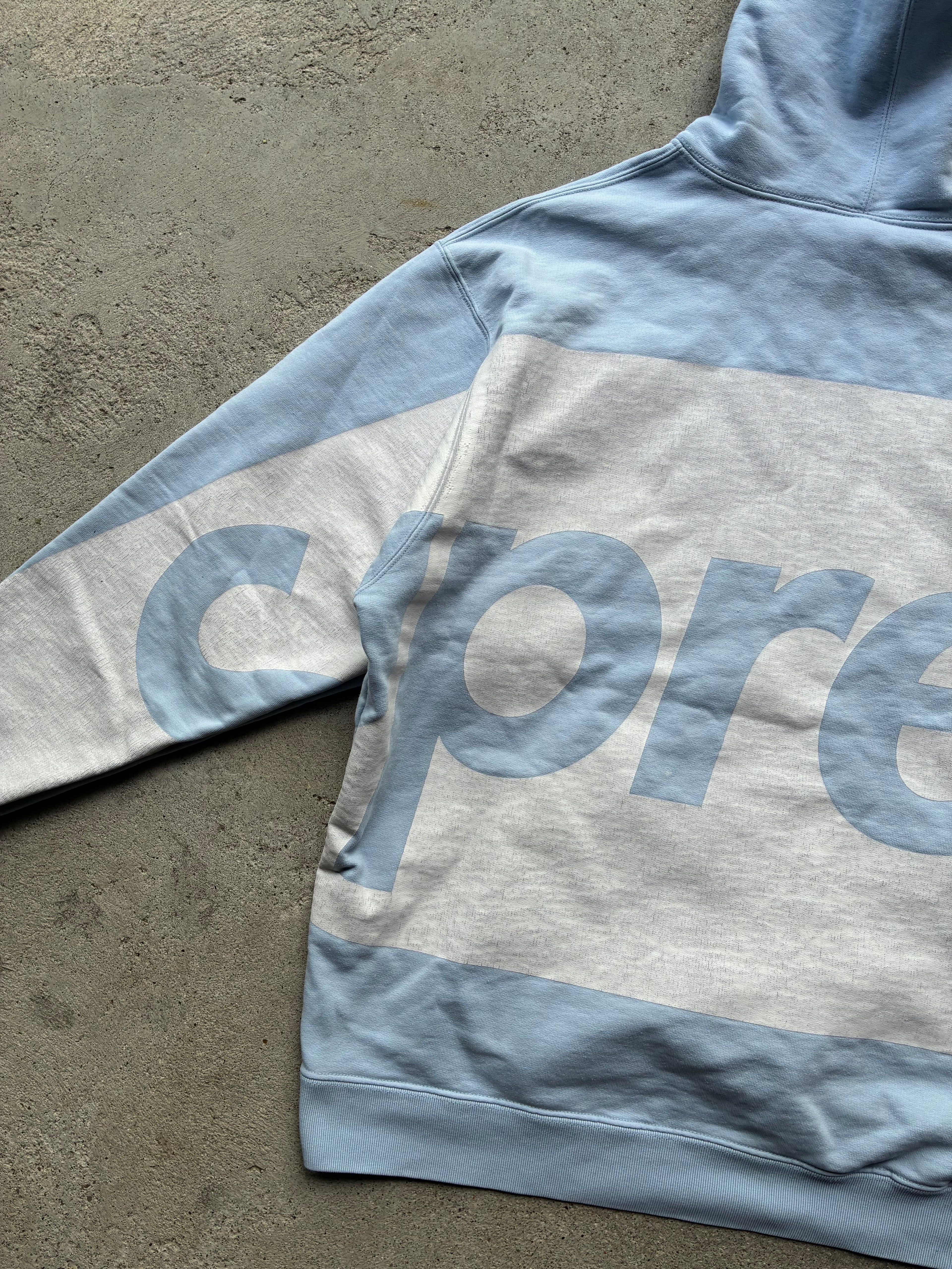Supreme “BIG LOGO” Hooded Hoodie (L)