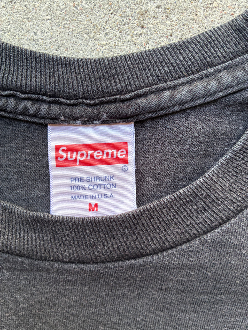 Supreme "NEW SH*T FROM AUTHORiZED DEALER” Tee (M)