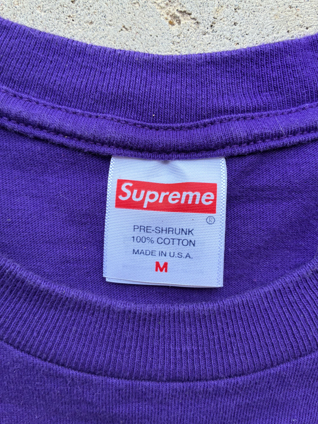 Supreme “CAMO FW23 PURPLE” Tee (M)