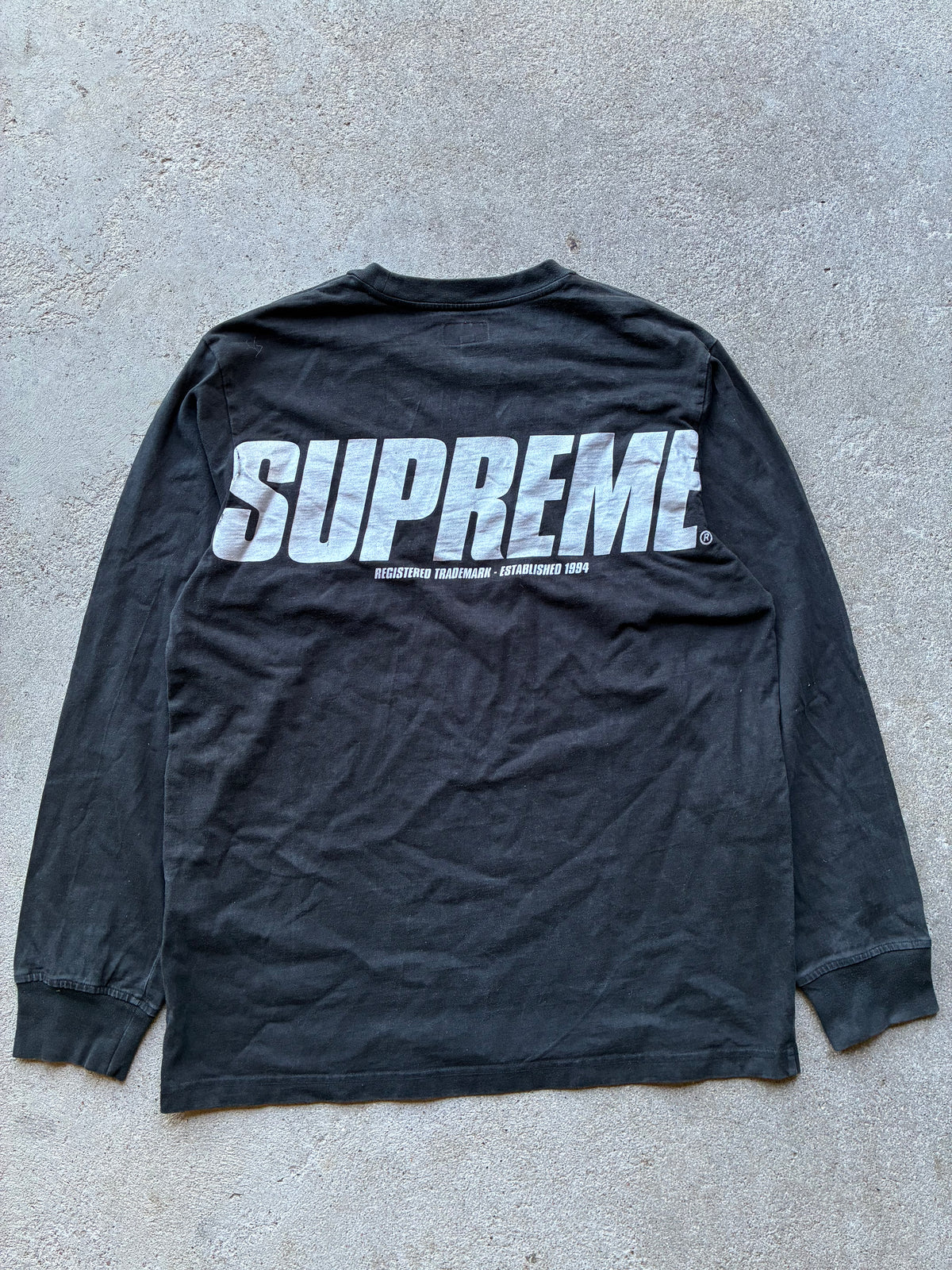 Supreme “TRADEMARK” Long Sleeve (M)