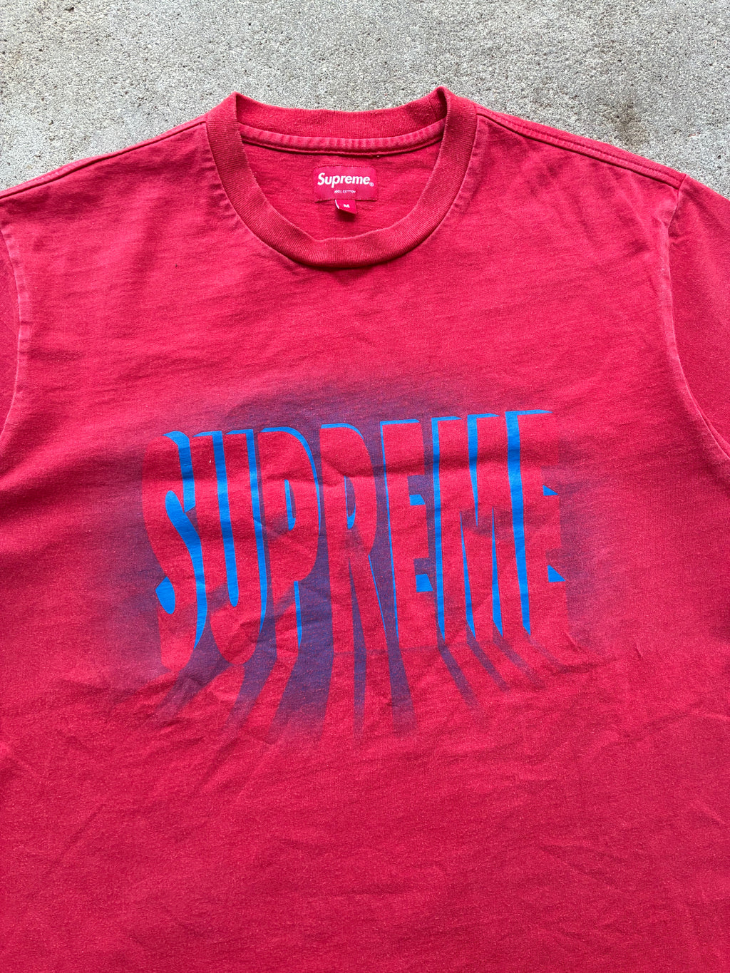 Supreme “LIGHT SS” tee (M)