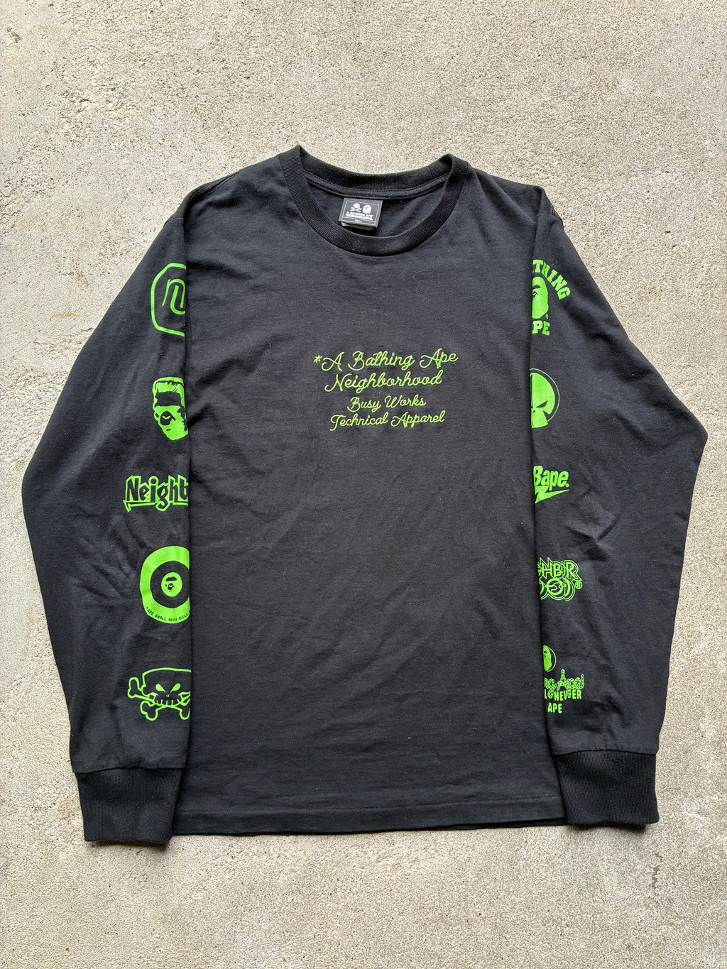Bape x Neighborhood Long Sleeve (S)
