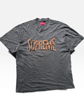 Supreme “FLOCKED WASHED” Tee (M)