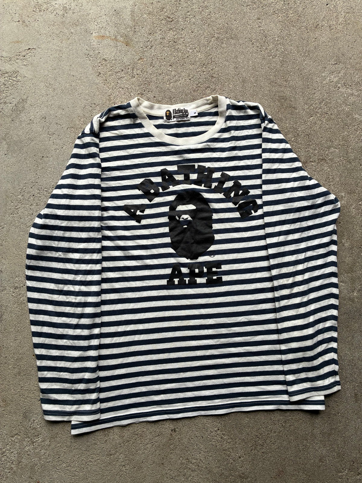 Stribet Bape Long sleeve (S)