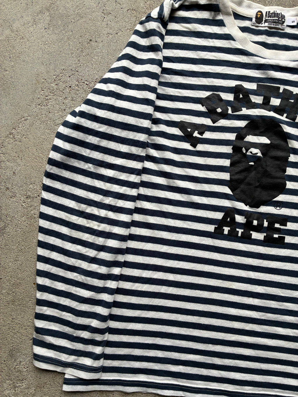Stribet Bape Long sleeve (S)