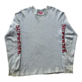 Supreme “LOGO WAFFLE THERMAL” Long Sleeve (M)