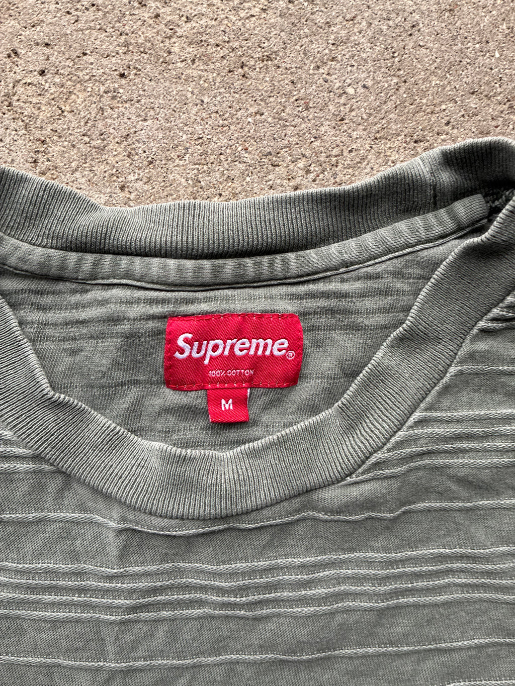 Supreme “RIPPED NEW YORK” Long Sleeve (M)