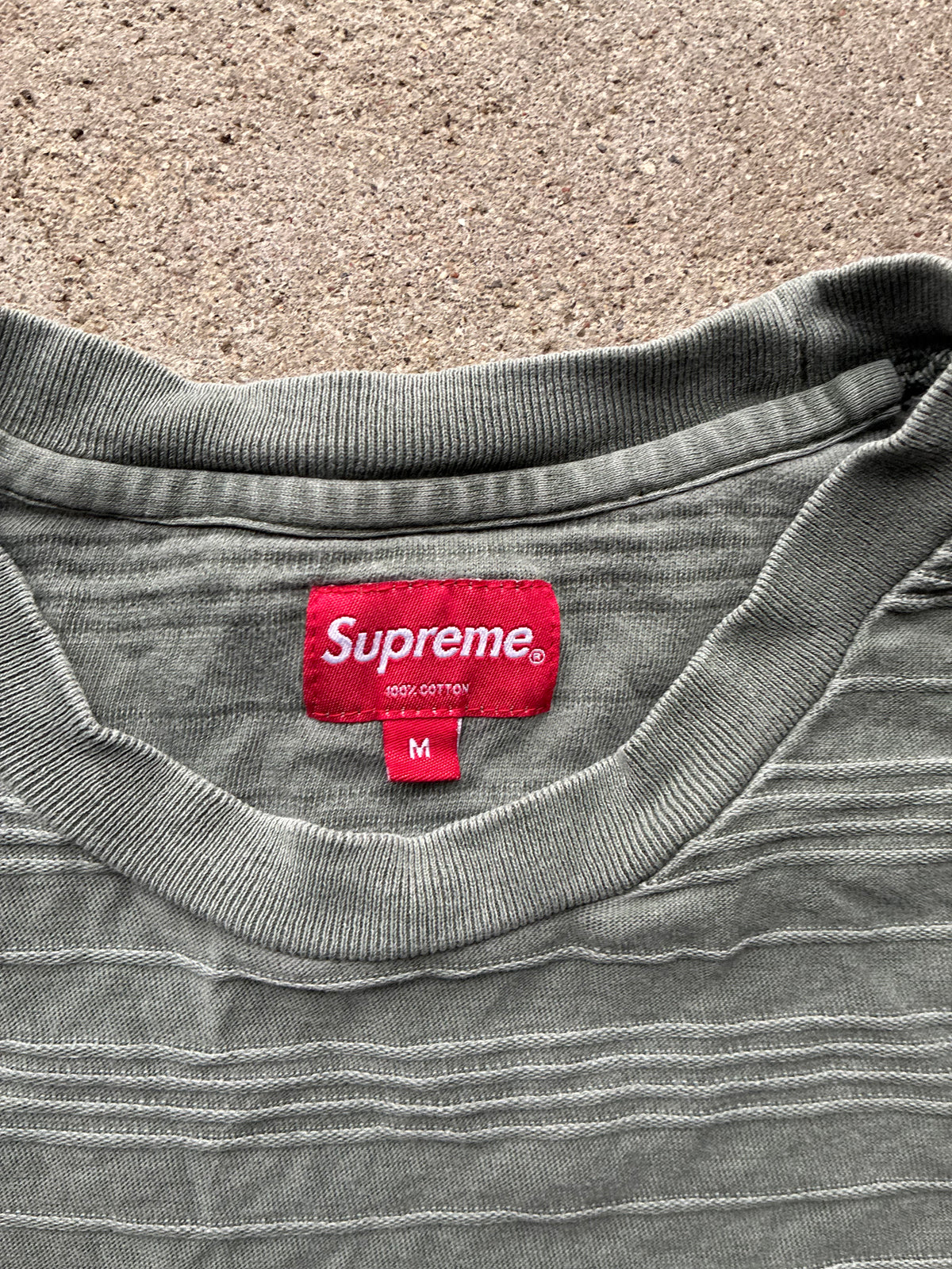 Supreme “RIPPED NEW YORK” Long Sleeve (M)