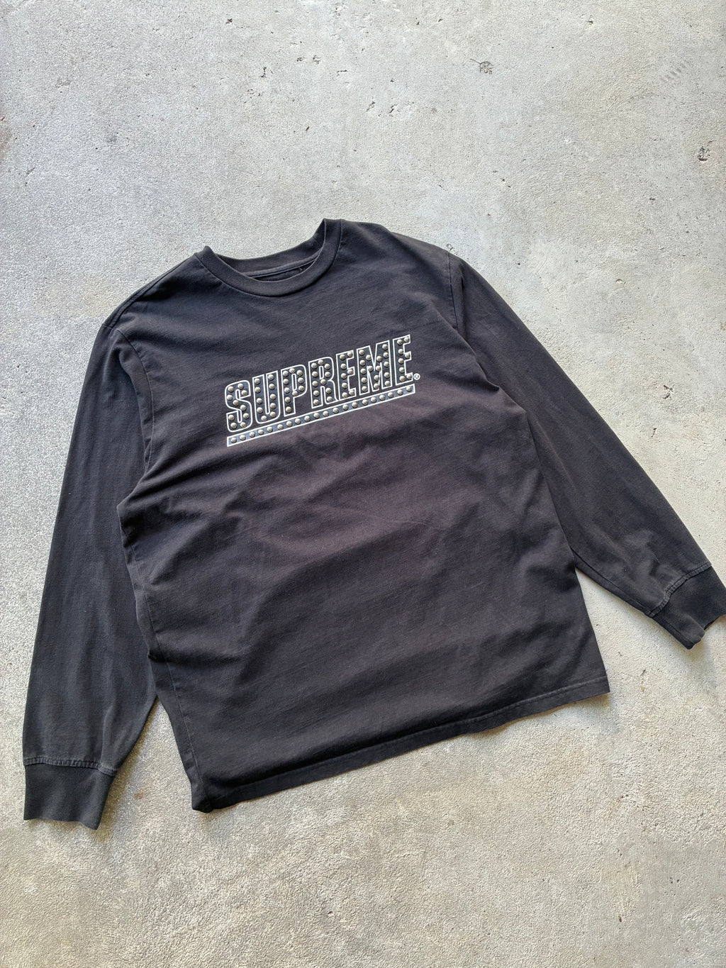 Supreme “STUDDED” Long Sleeve (L)