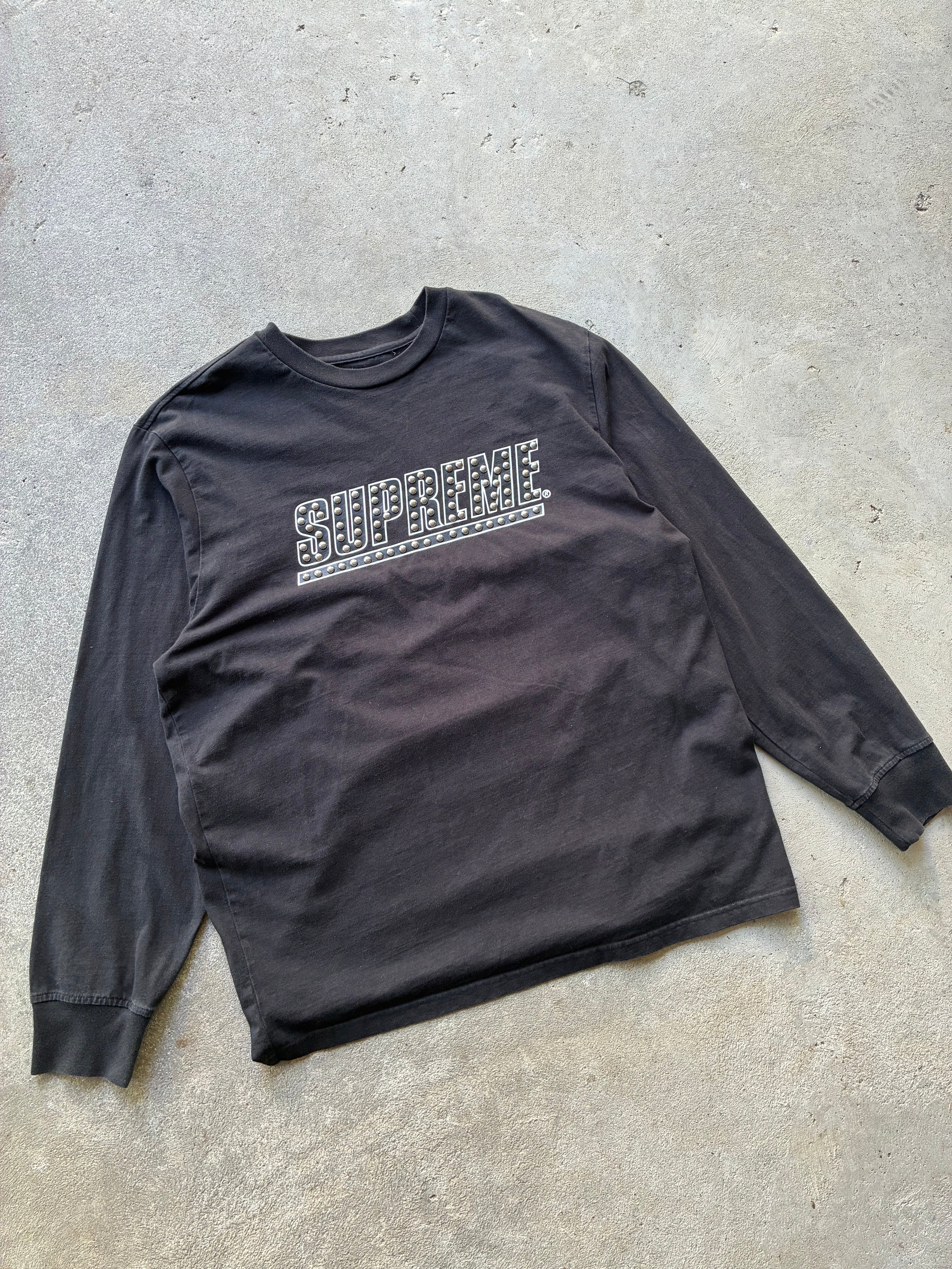 Supreme “STUDDED” Long Sleeve (L)