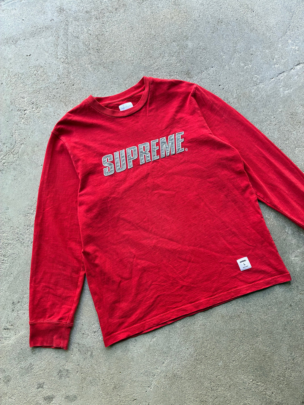 Supreme “REFLECTIVE” Long Sleeve (L)