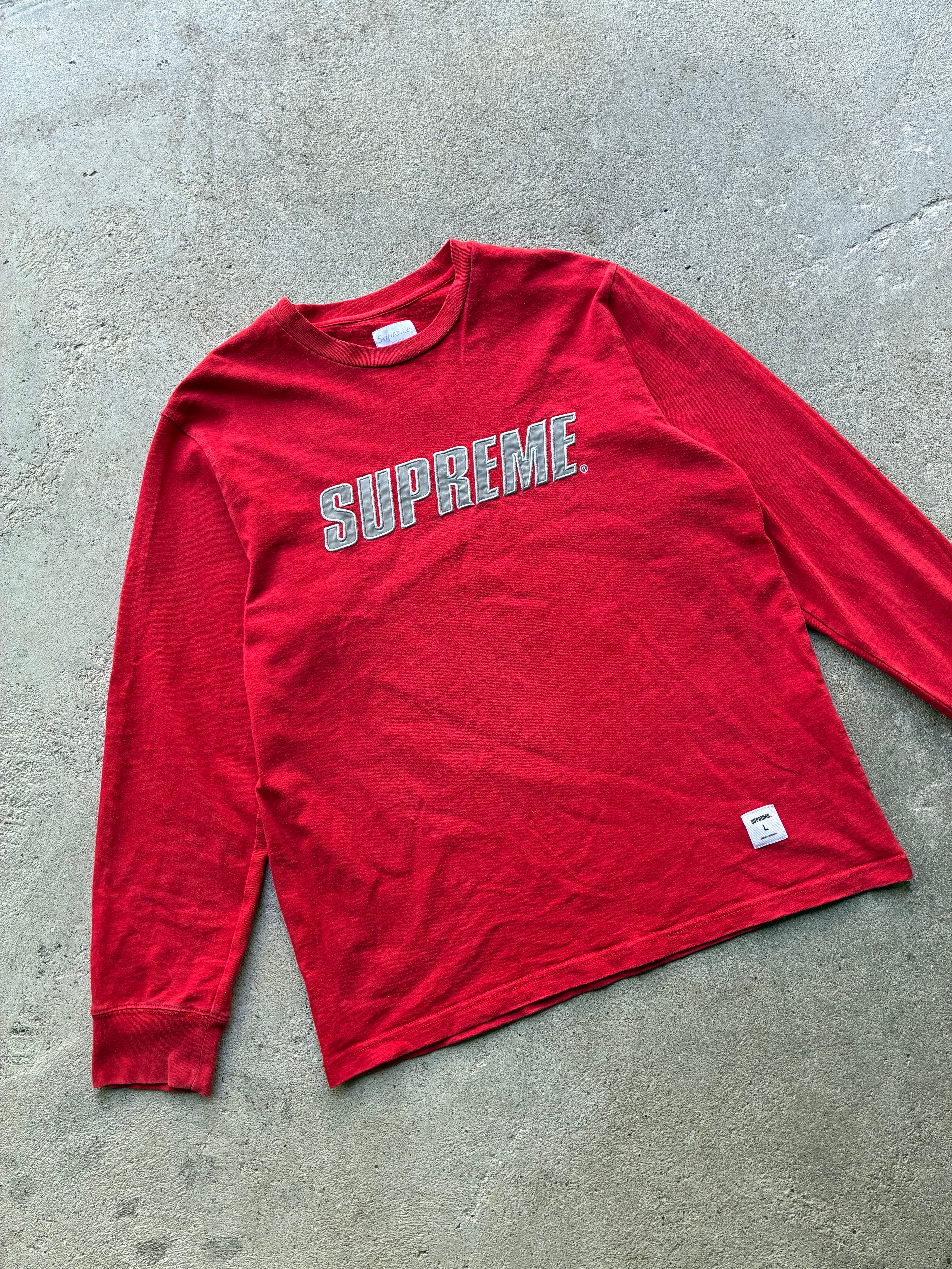 Supreme “REFLECTIVE” Long Sleeve (L)