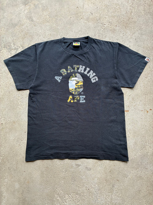 Sort “BAPE” tee (XL)