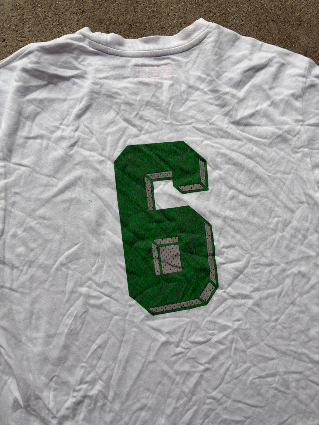 Supreme “FLOCKED WASHED” Tee (M)