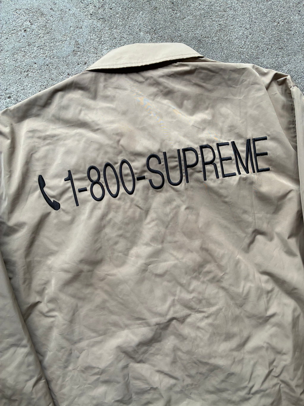 Supreme “1-8”0-SUPREME” Coaches jacket (L)