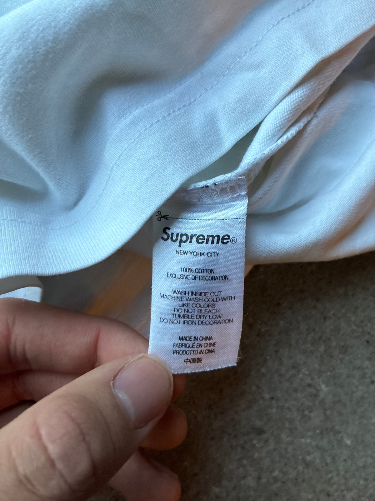 Supreme “APPLIQUE ARC S/S” Tee (M)
