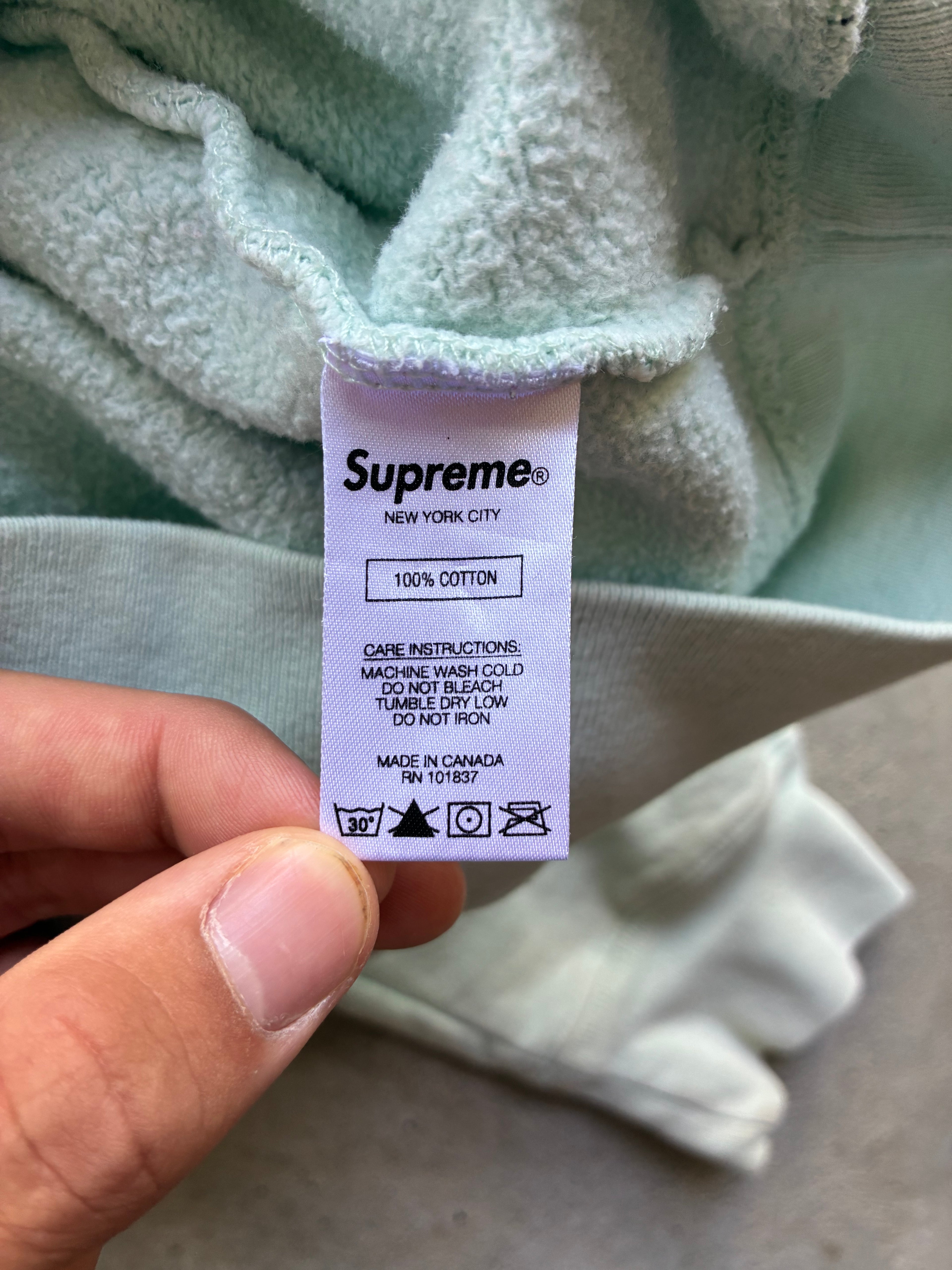 Supreme “COLOR BLOCK” Hoodie (L)