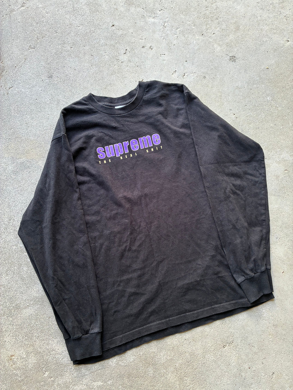 Supreme “THE REAL SH*T L/S” Long Sleeve (M)