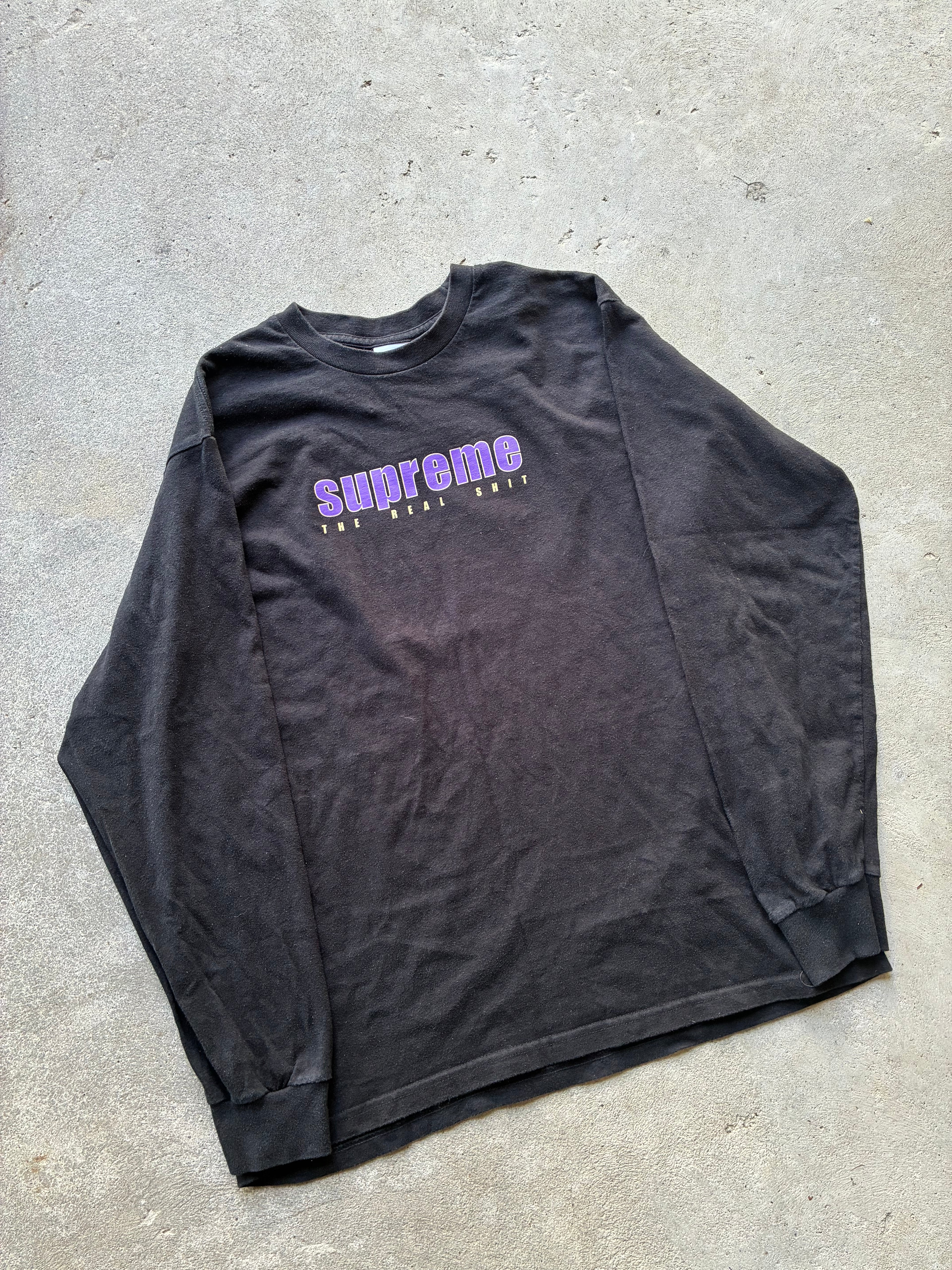 Supreme “THE REAL SH*T L/S” Long Sleeve (M)