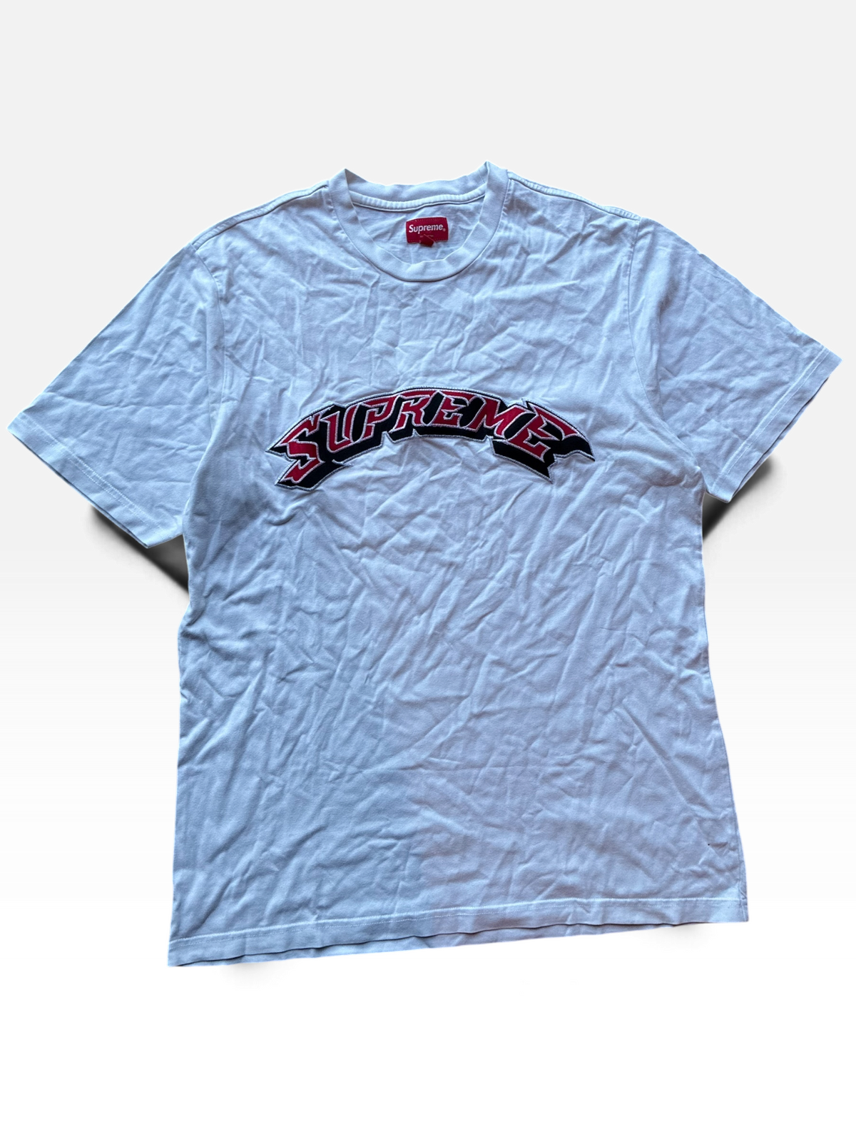 Supreme “APPLIQUE ARC S/S” Tee (M)