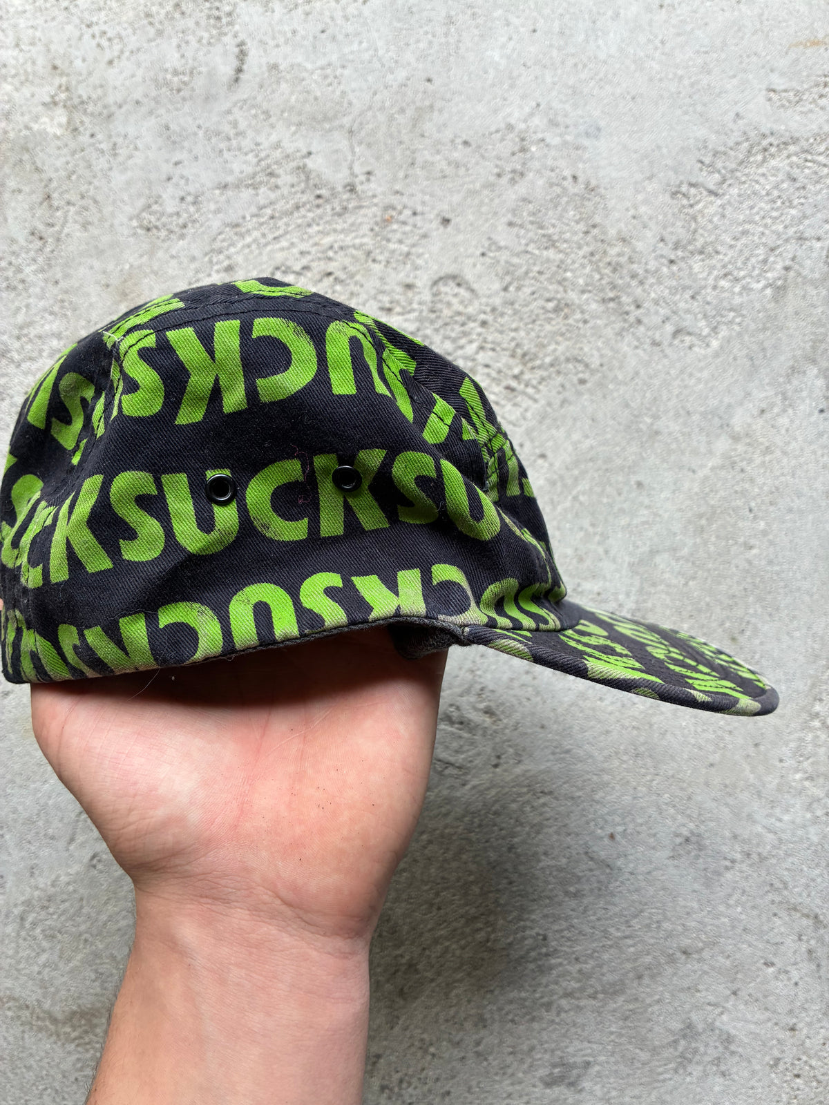 Supreme “SUCK” Camp Cap (Adjustable)