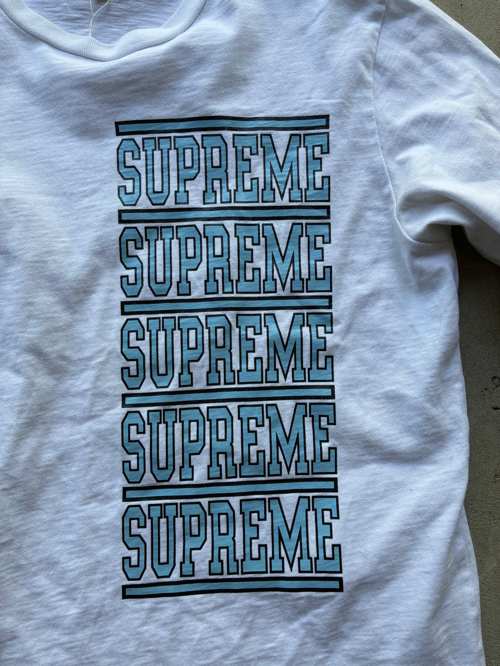 Supreme “STACKED L/S” Long Sleeve (L)