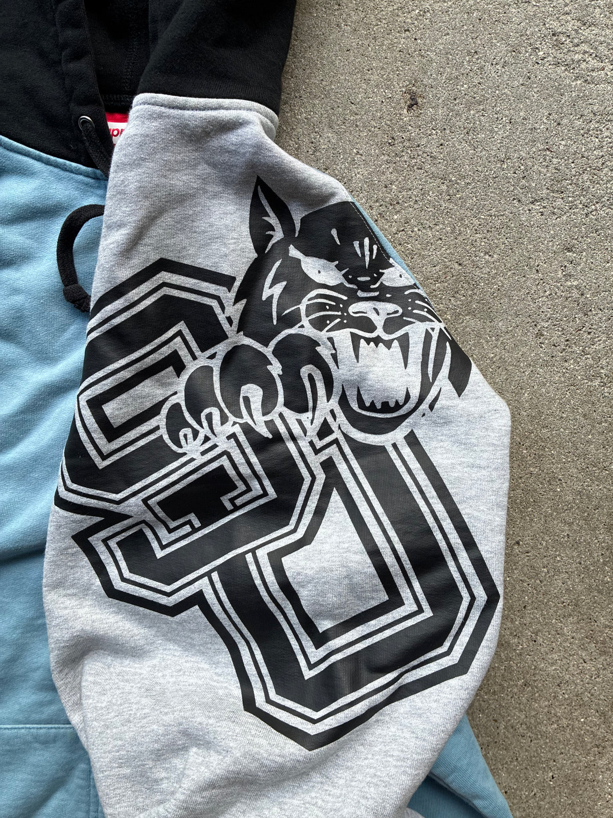 Supreme x junya watanabe zip up hoodie (L)