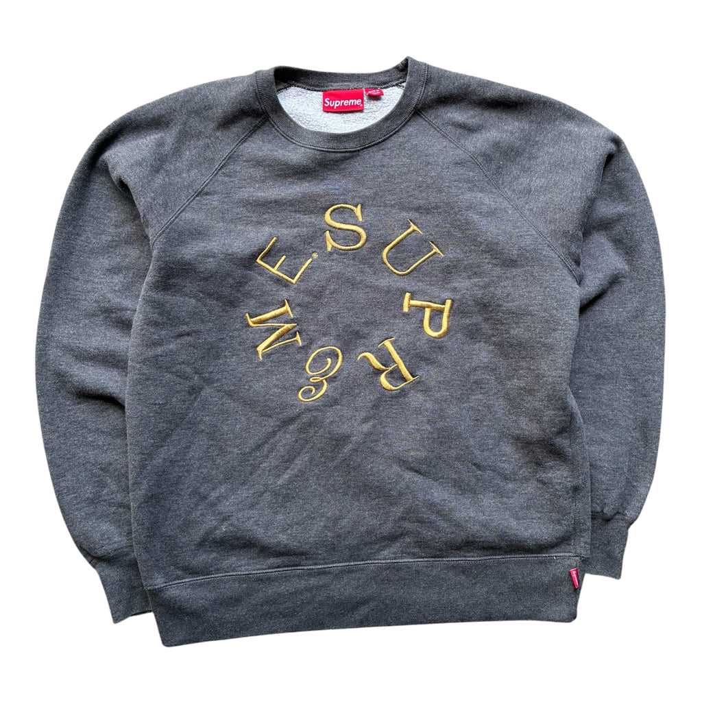 Supreme “CIRCLE LOGO FW13” Crewneck (M)