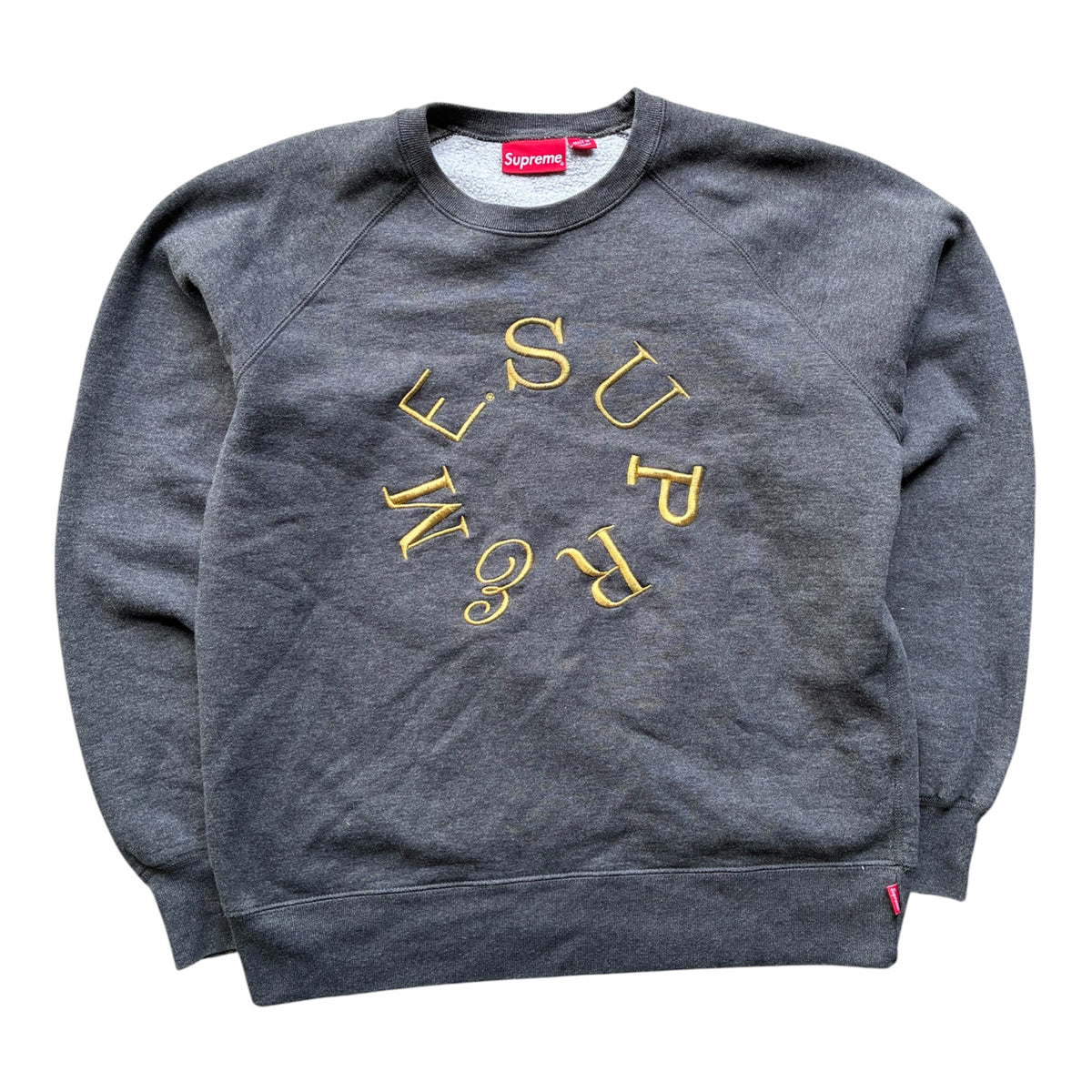 Supreme “CIRCLE LOGO FW13” Crewneck (M)