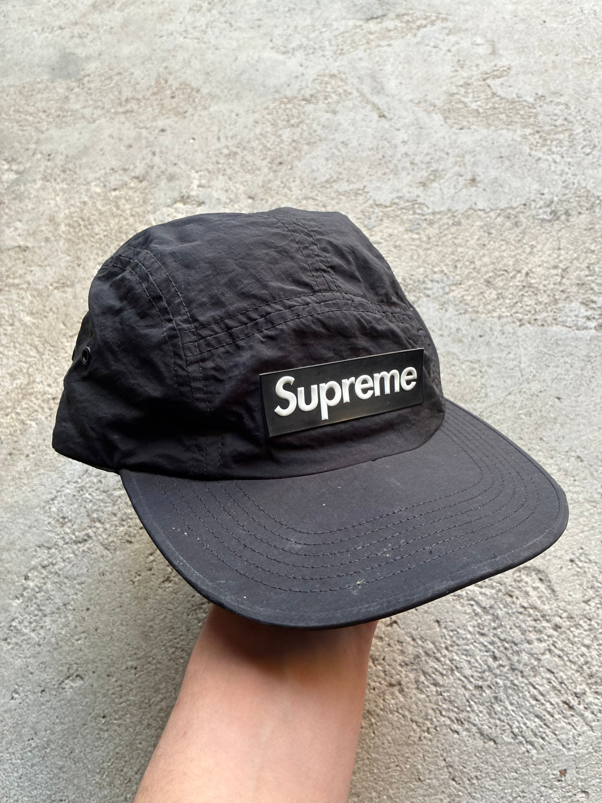 Sort Supreme Camp Cap