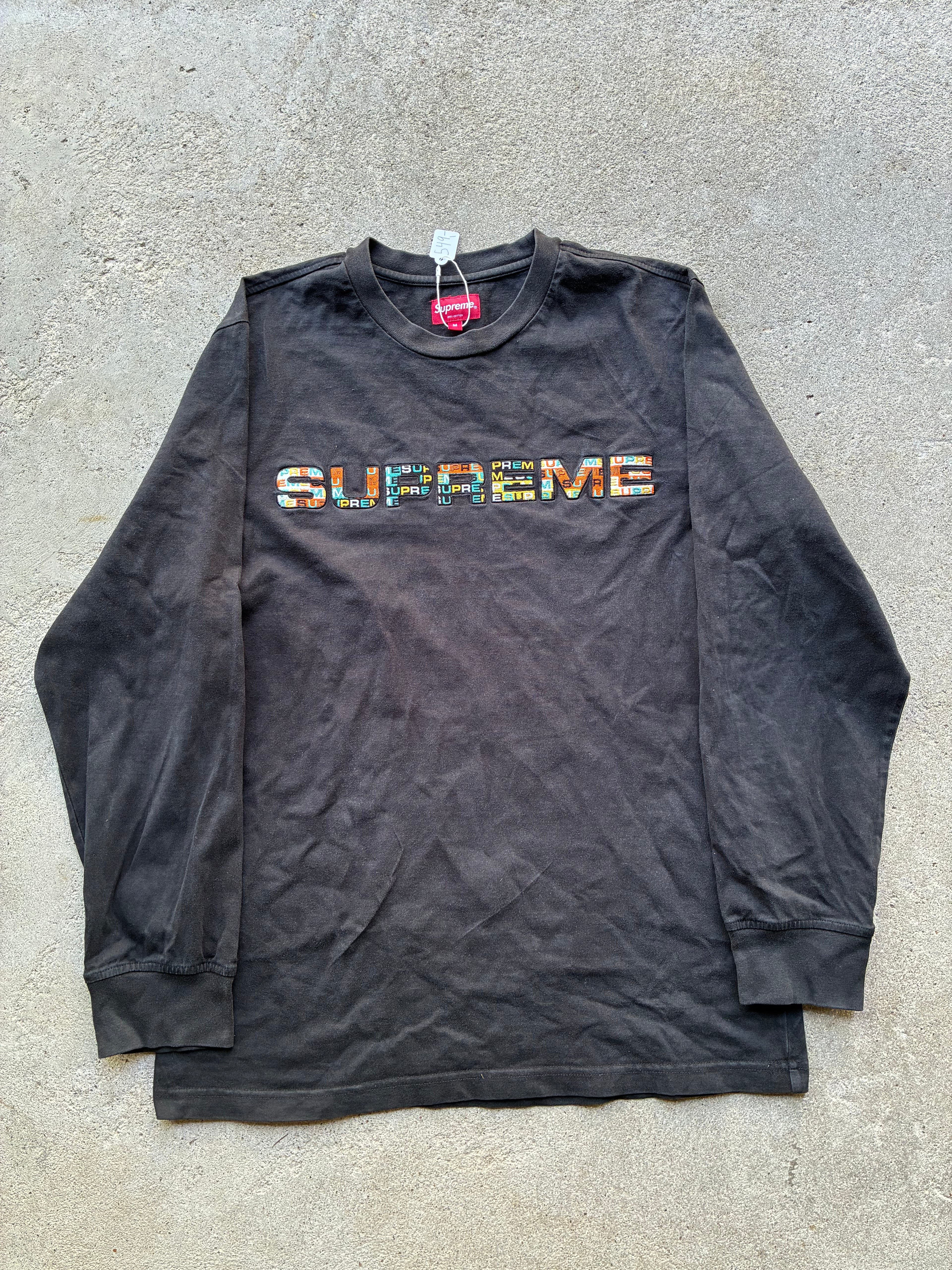 Supreme “META LOGO” Long Sleeve (M)