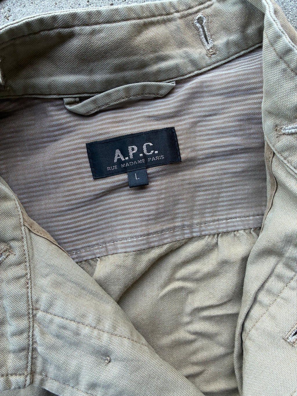 A.P.C field jacket (L)