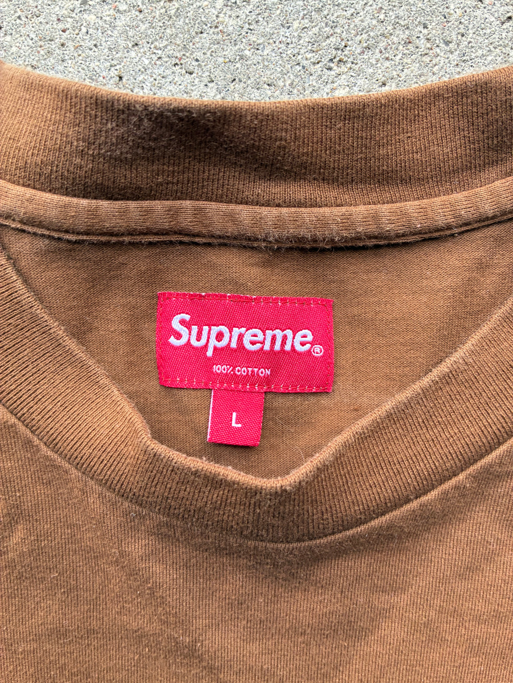 Supreme “LOGO” Long Sleeve (L)