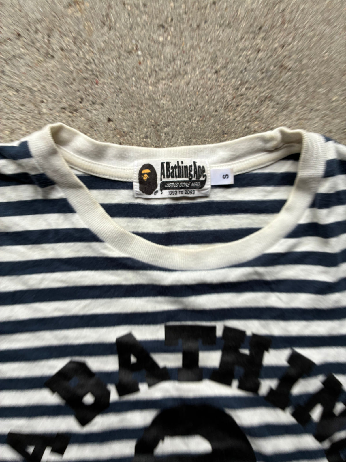 Stribet Bape Long sleeve (S)