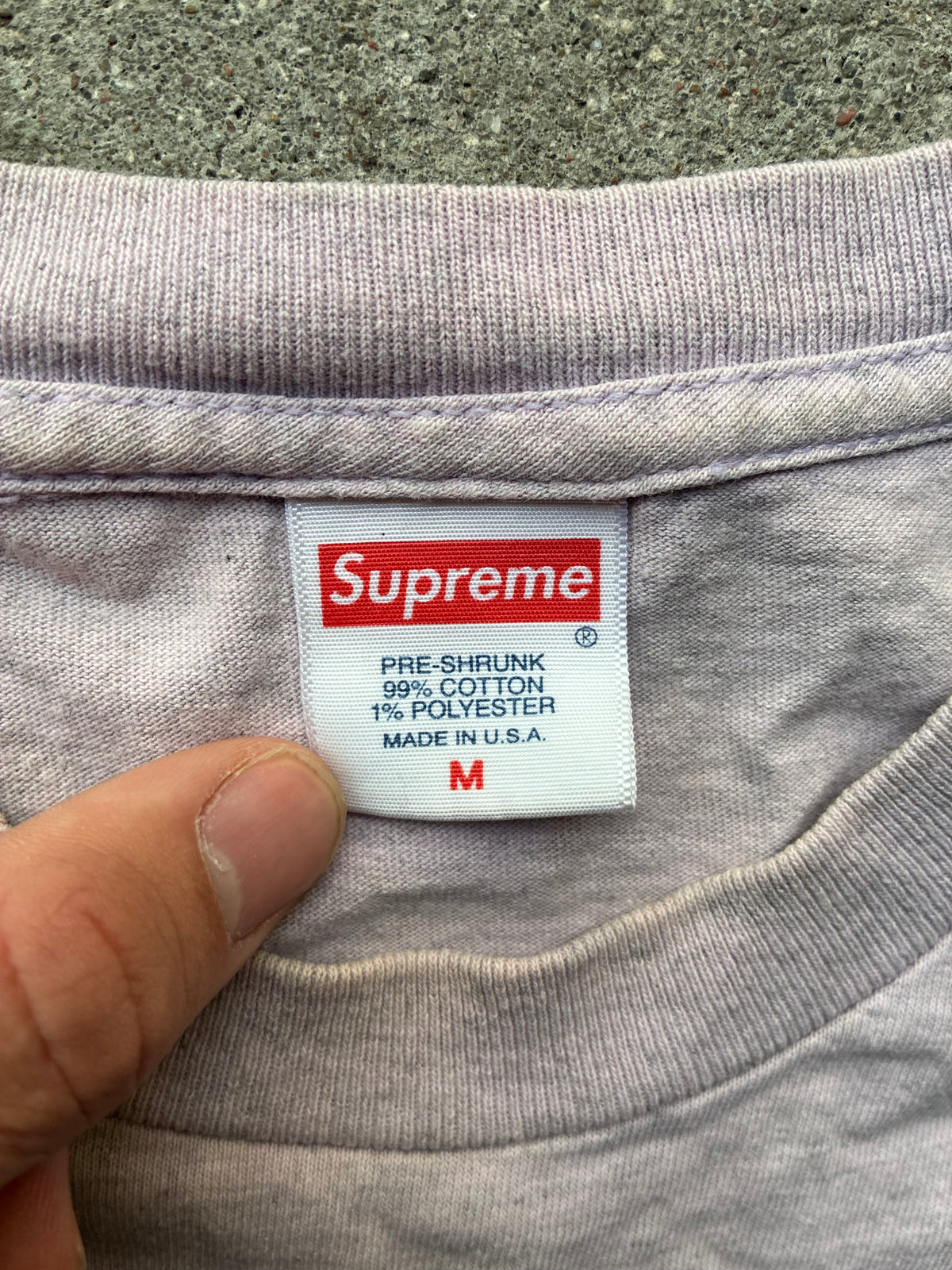 Supreme “ALI WARHOL FW16” Tee (M)