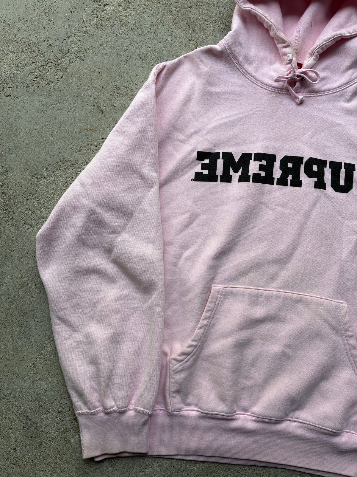 Supreme “REVERSE LOGO” Hooded Hoodie (M)