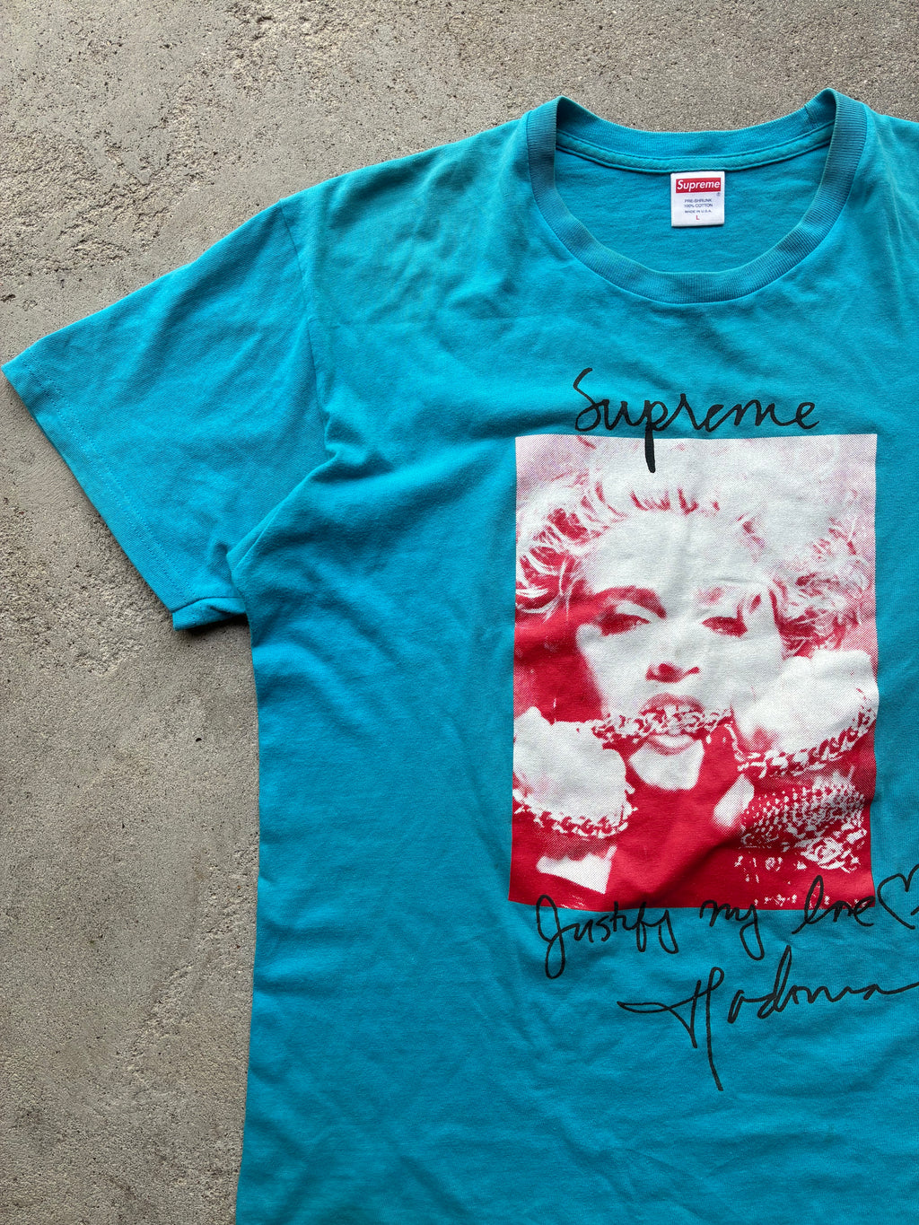 Supreme “MARDONA” Tee (L)