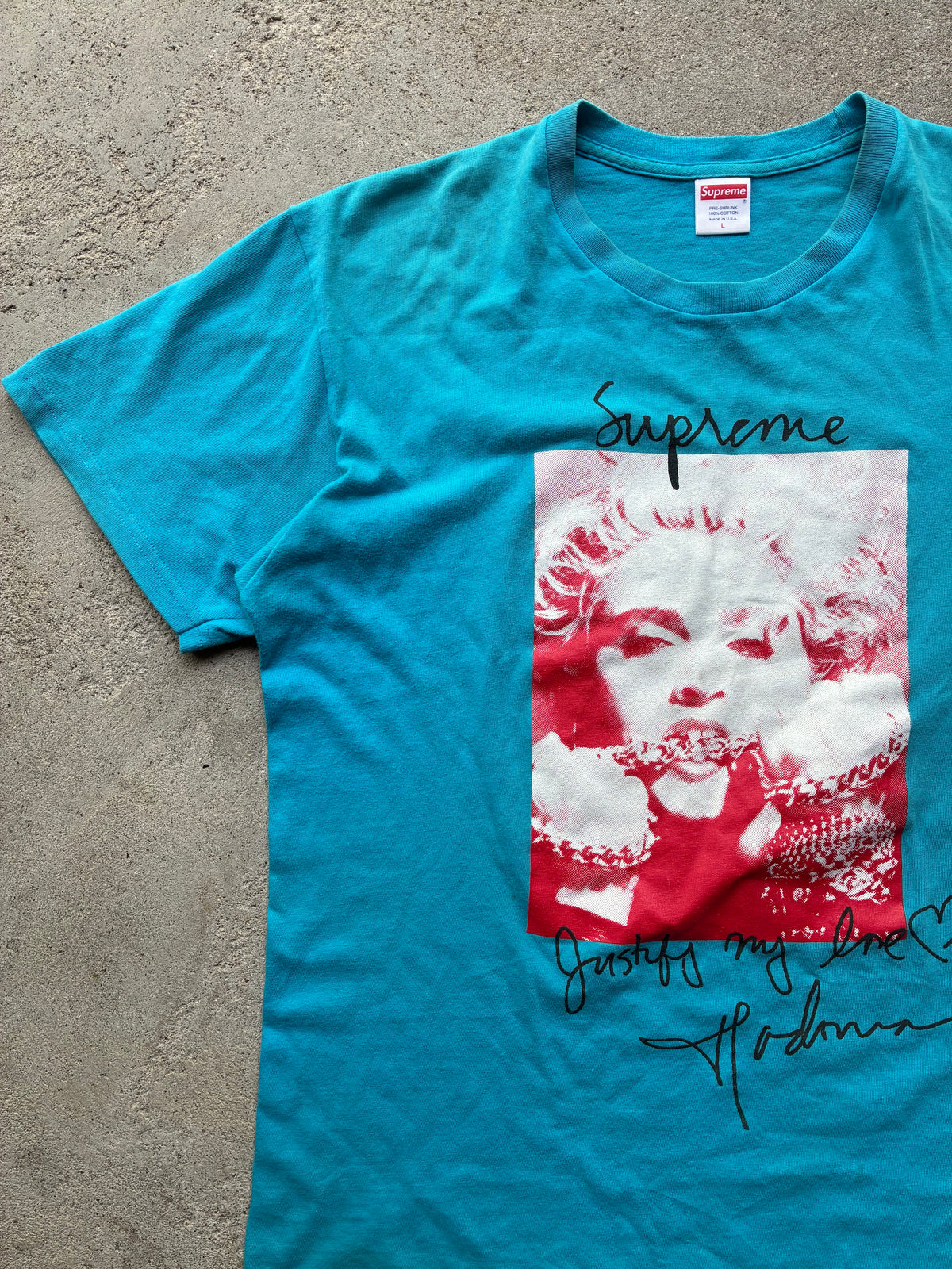 Supreme “MARDONA” Tee (L)