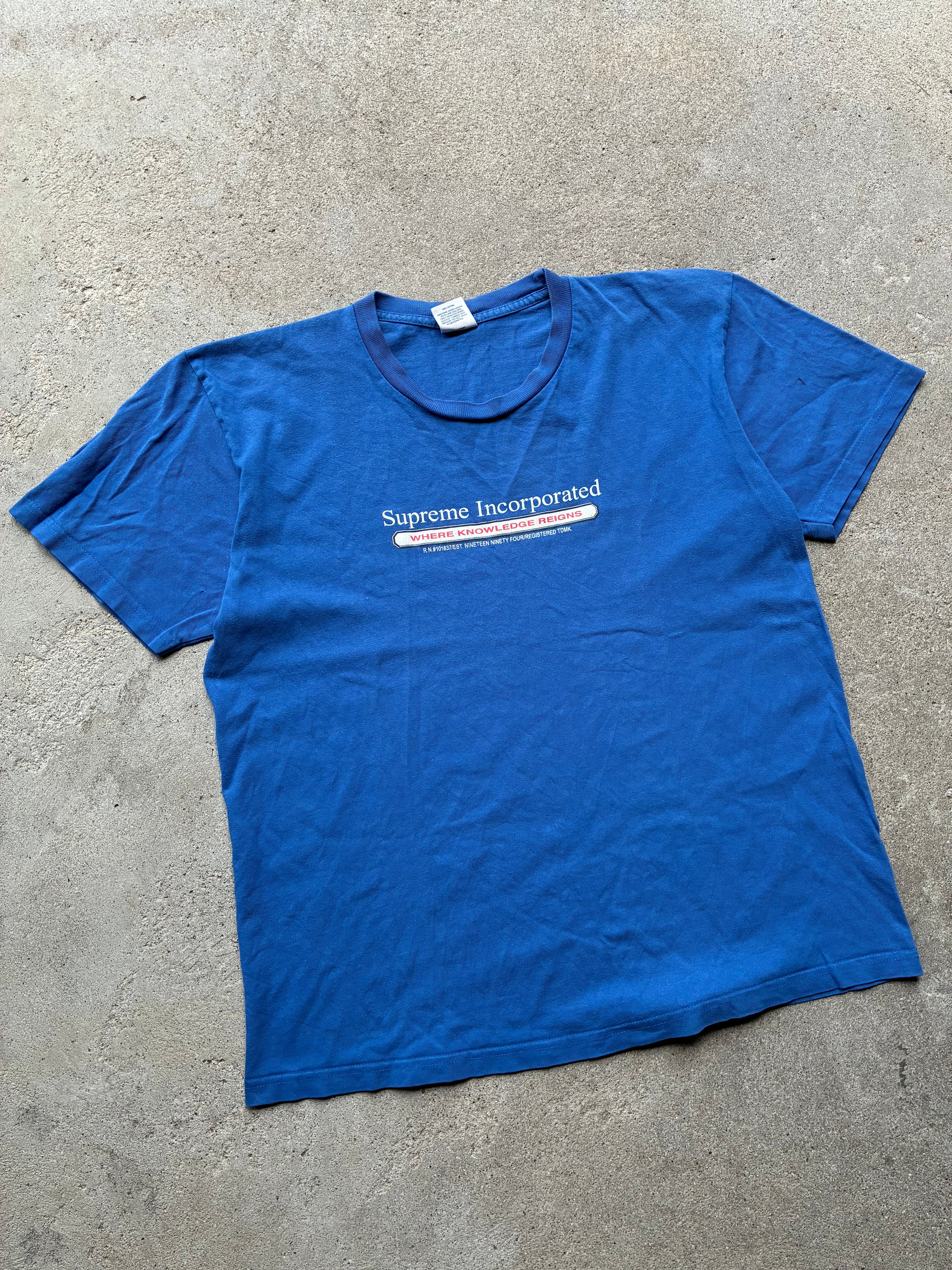 Supreme “INCORPORATED” Tee (M)