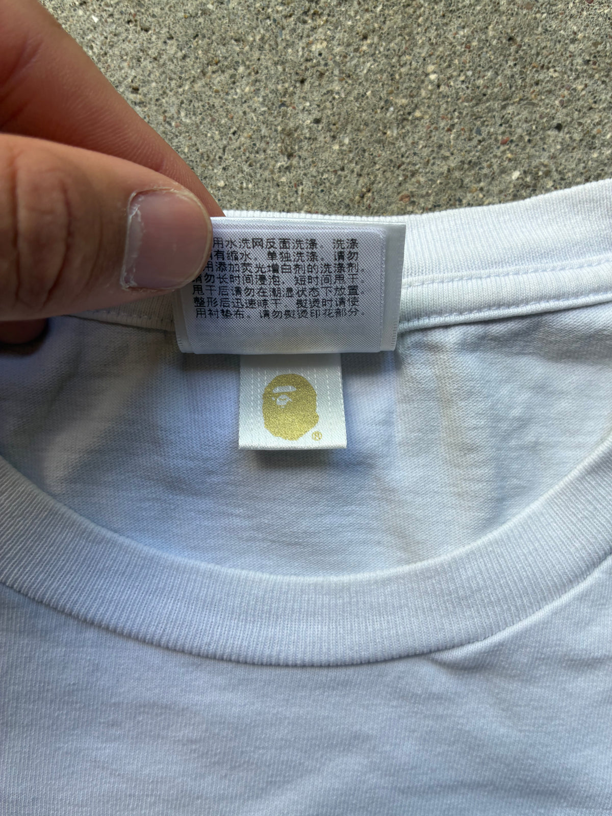 Camo Bape Tee (L)