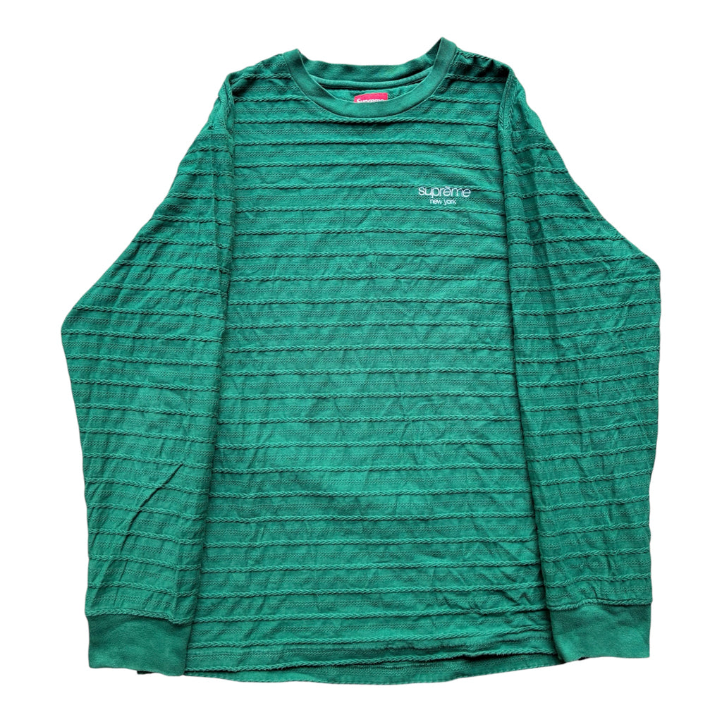 Supreme “RIPPED NEW YORK” Long Sleeve (L)