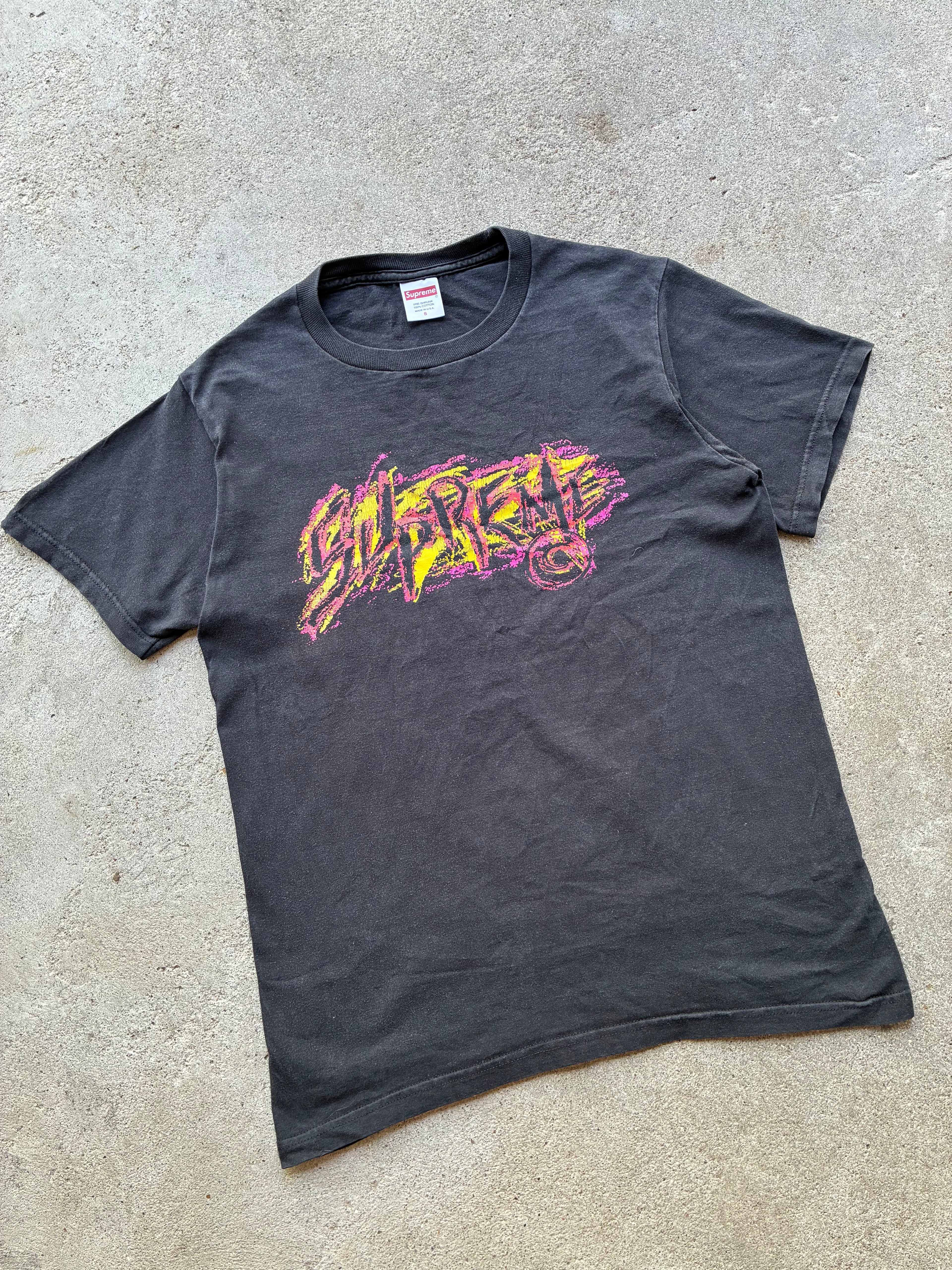 Supreme “SCRATCH BLACK FW20” tee (S)