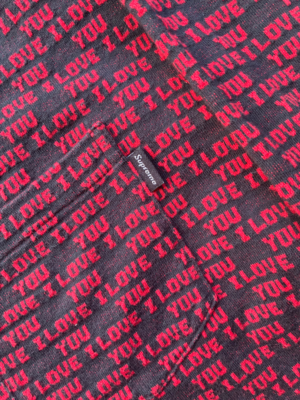 Supreme “I LOVE YOU” Long Sleeve (XL)