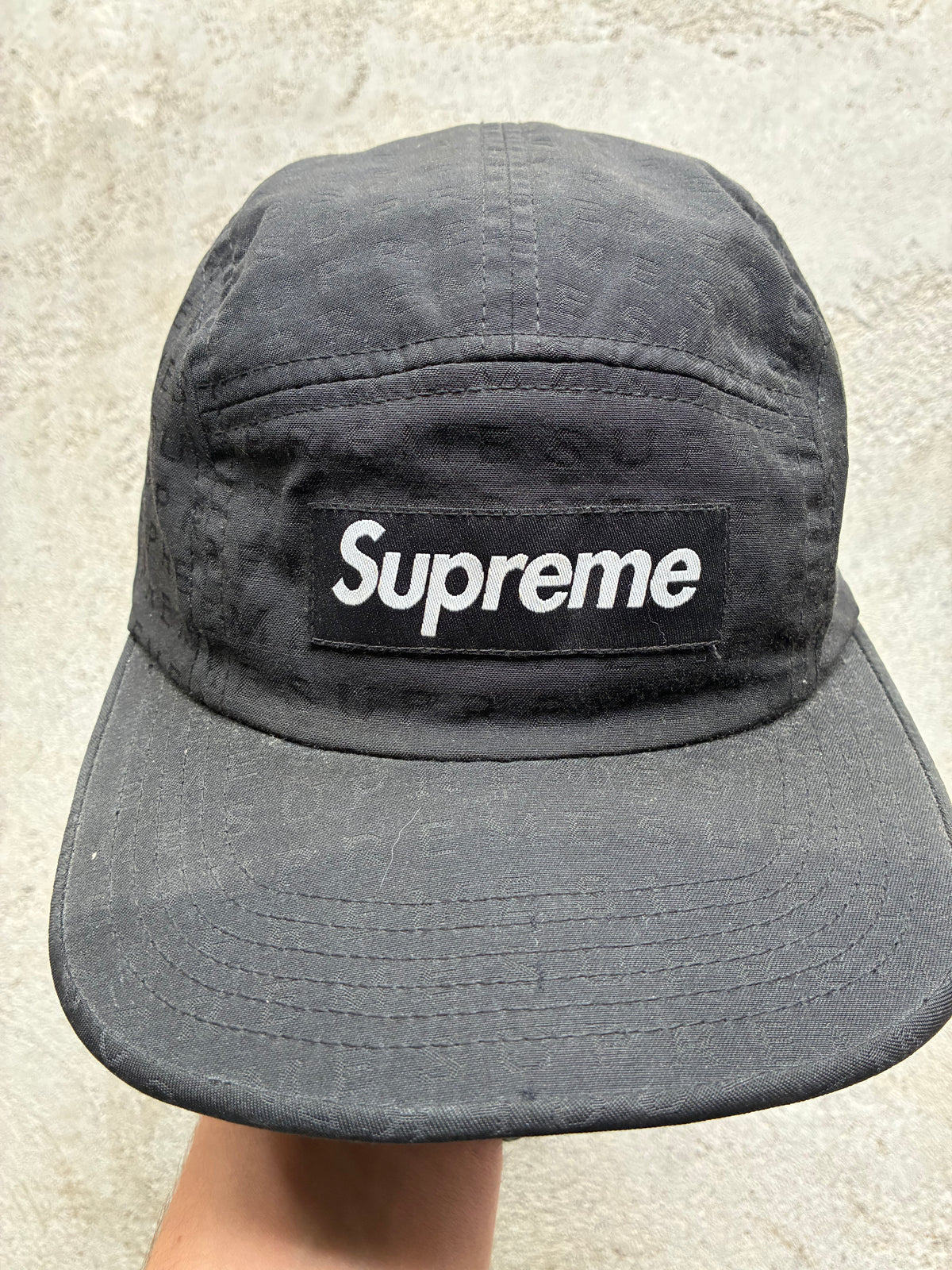 Supreme “LOGO” Camp Cap (Adjustable)
