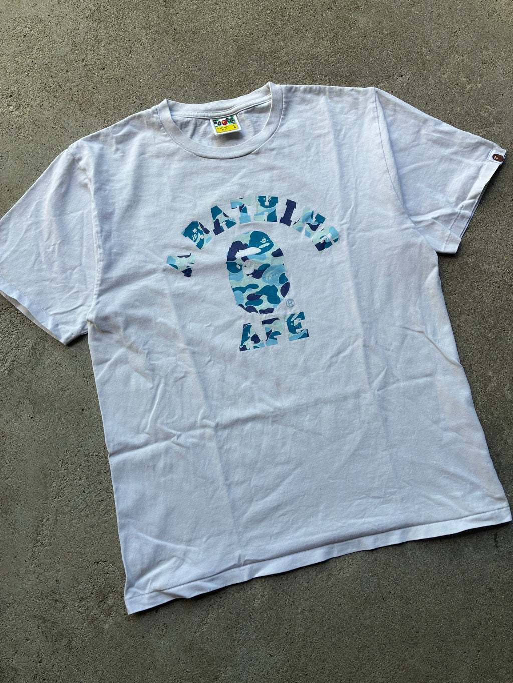 Camo Bape Tee (L)