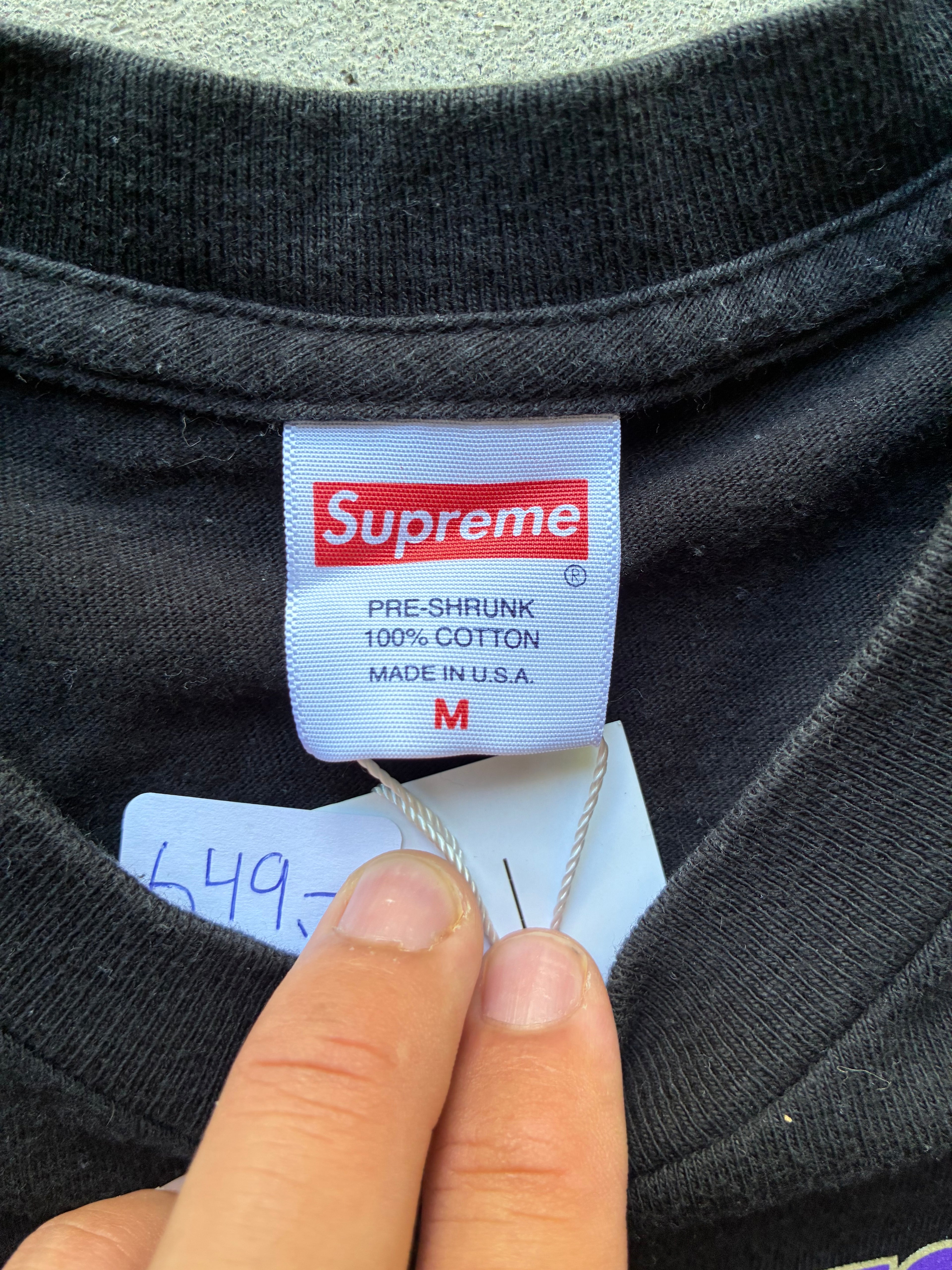 Supreme “THE REAL SH*T L/S” Long Sleeve (M)