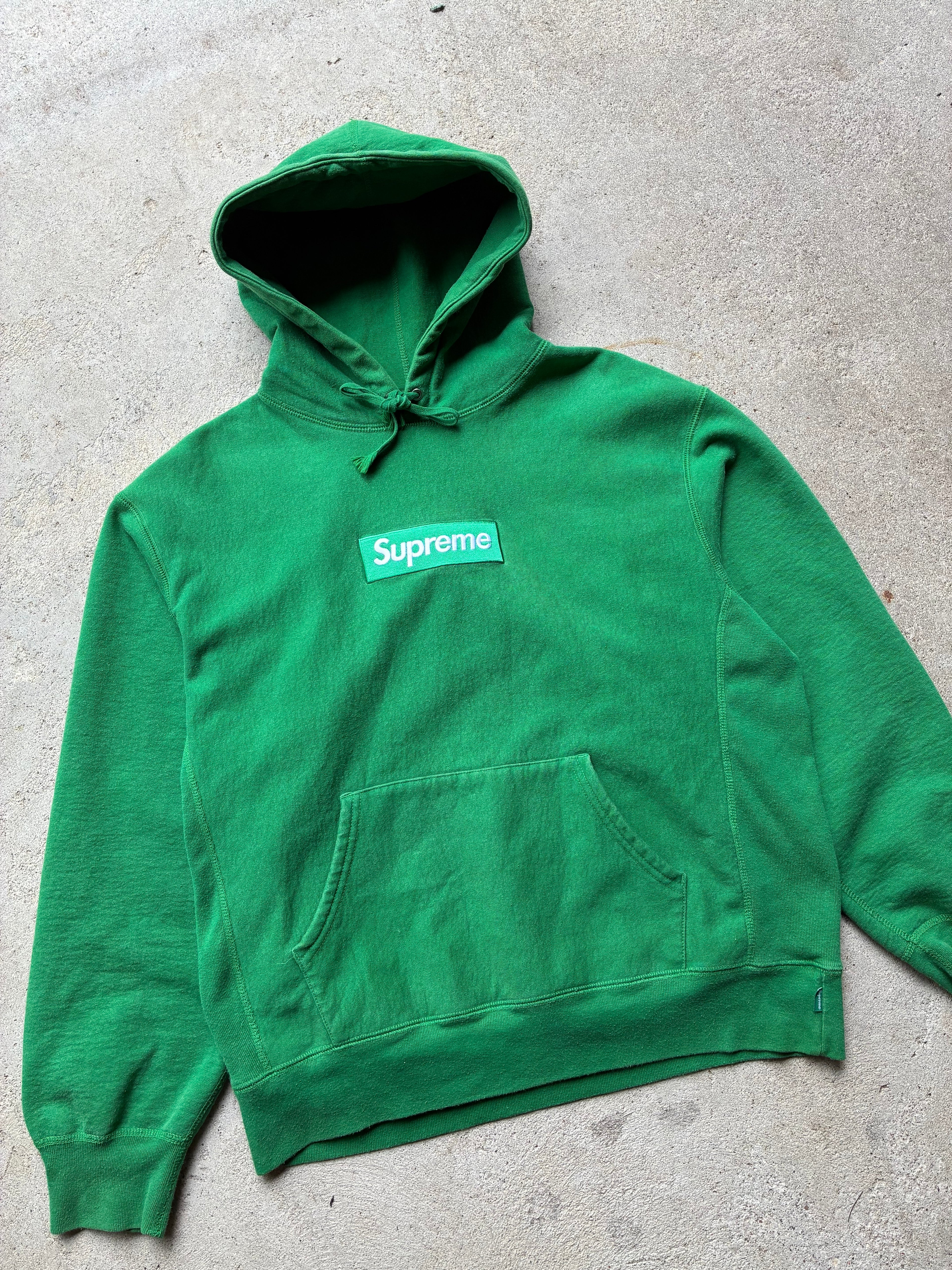 Supreme “ FW24 GREEN” Box Logo Hoodie (M)