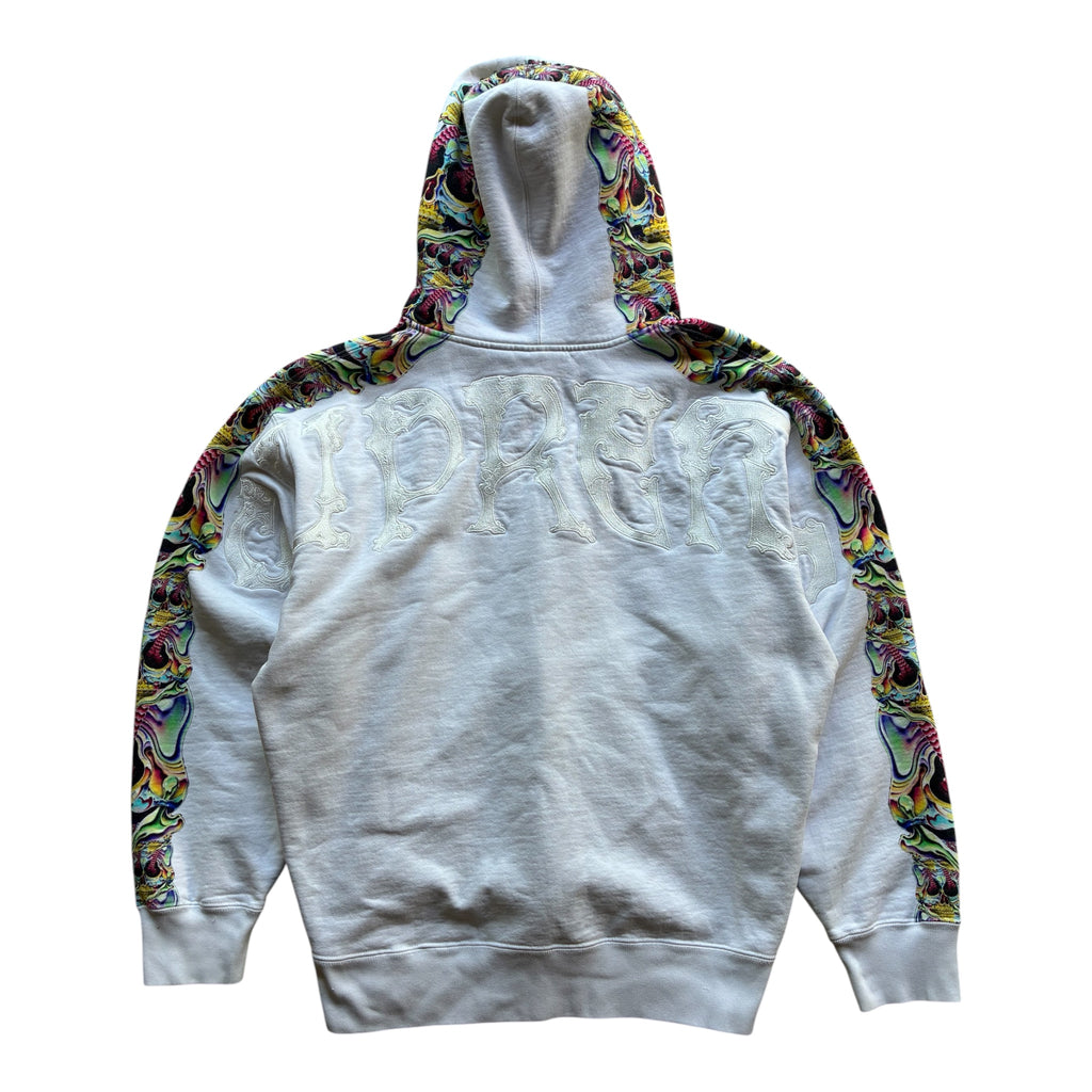 Supreme “SKULLS” Zip Up Hoodie (L)
